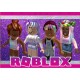 675137 Roblox Girls imagine comestibila de tort din vafa 30x20cm